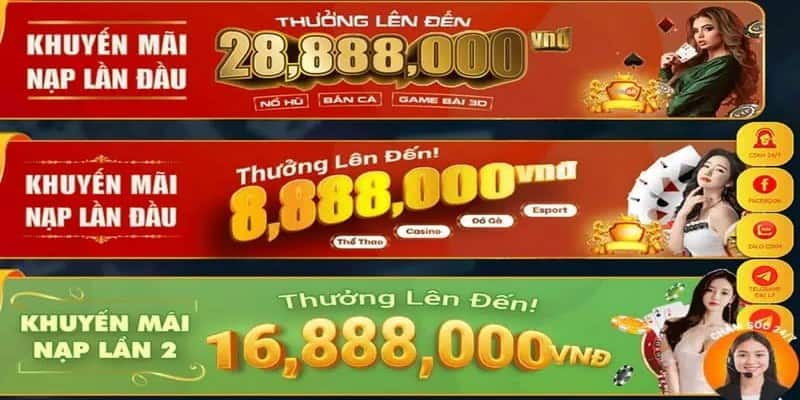 Nhà cái New88 luôn tặng thưởng khủng cho thành viên nạp cược lần đầu