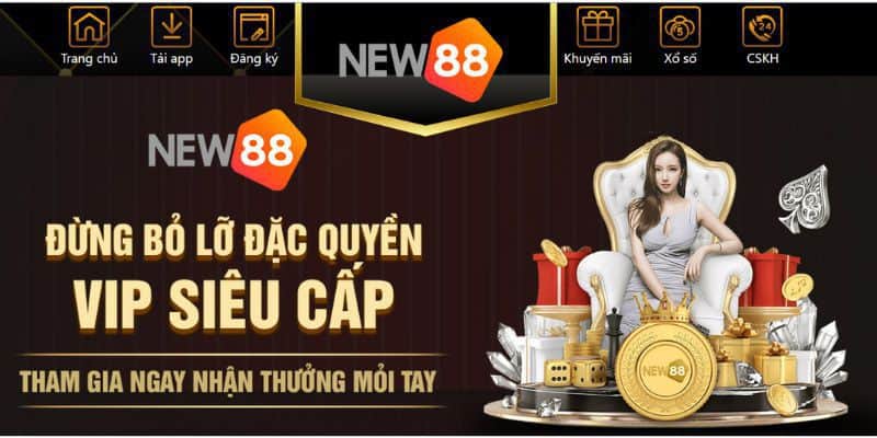 Hướng dẫn các bước vào đặt cược thể thao New88 đơn giản